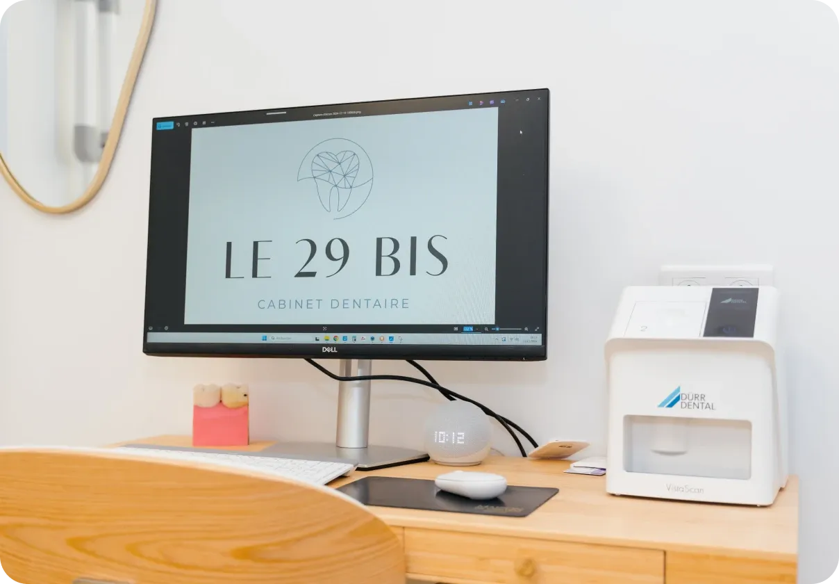 Vision du cabinet dentaire Le 29 Bis à Antony 92160